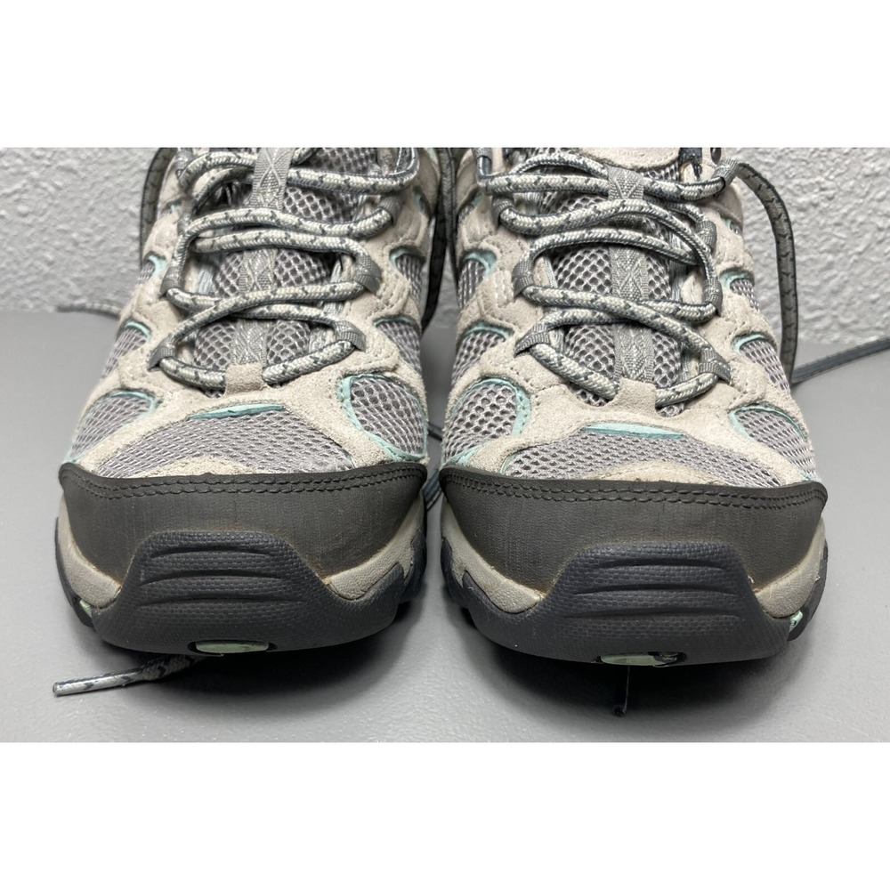 MERRELL Women Hilltop Ventilator Lace-Up Hiking Shoes US 8 Ice/Eggshell/Grey - Picture 3 of 14